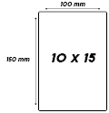 10cm x 15cm (fotoprinter)